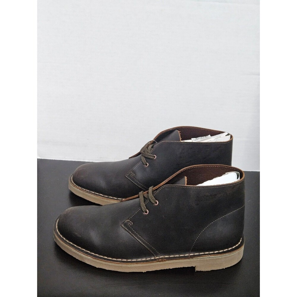 Sz 10.5 - Clarks Shepton Chukka Boot Brown